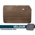 Type 3 (Sb Fb Nb) 1961-65, Door Panels, F/O (2pc.Euro Style) - Velour